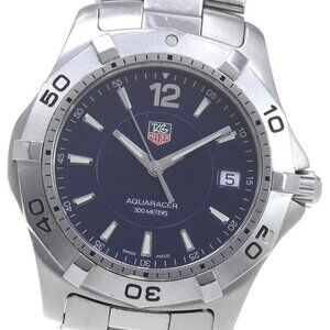 TAG HEUER Aquaracer WAF1113 Date Navy Dial Quartz Men's Watch